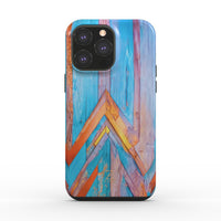 Turquoise Rustic Wood