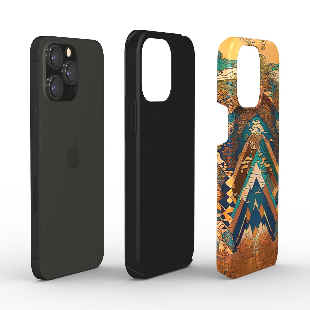 Phone tough case: Brass Mountain