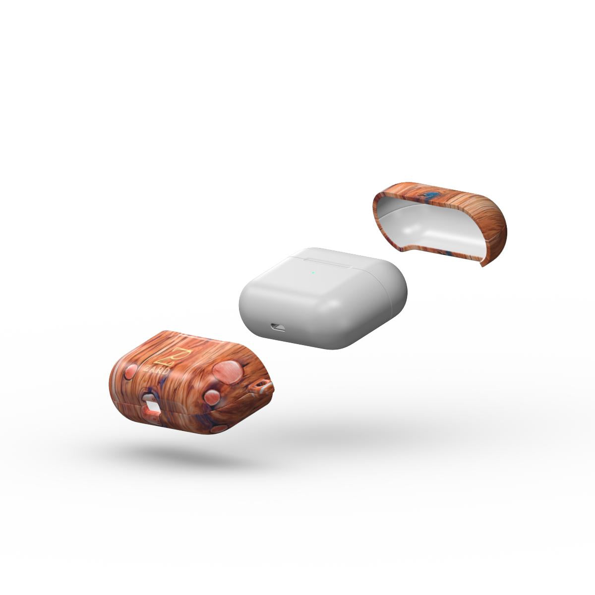 Apple AirPods Tough Case: Nailed Rustic Wood