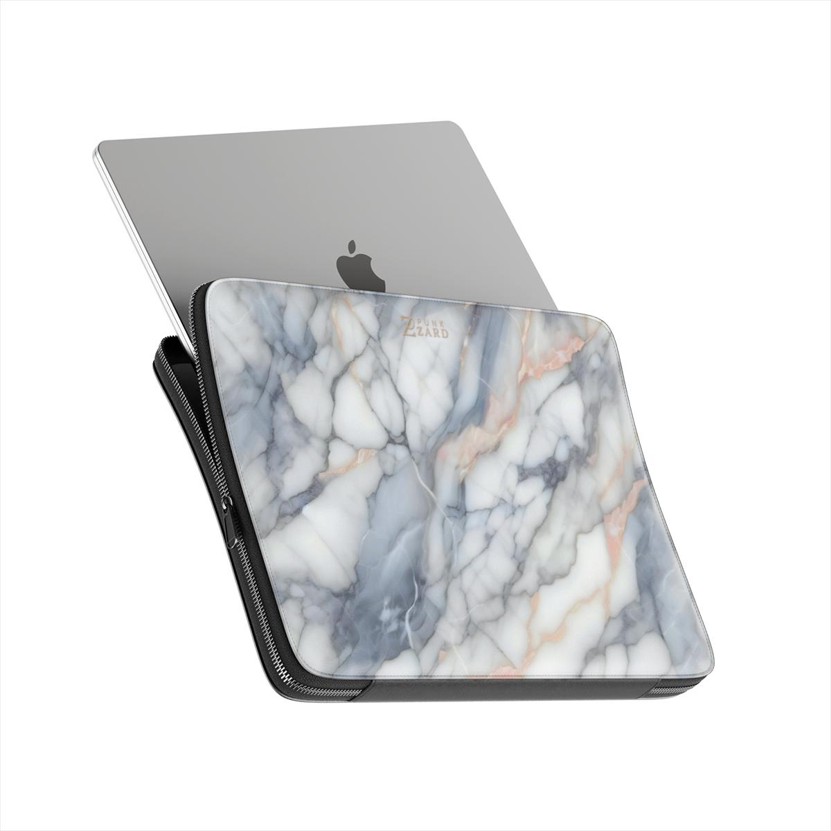 Laptop Sleeve: Quartz Marble