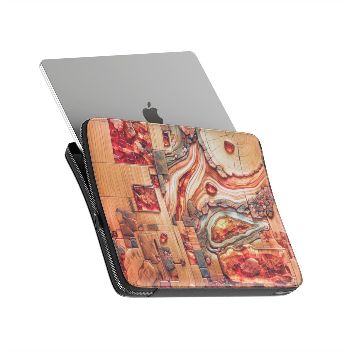 Laptop Sleeve: Amber Mosaic