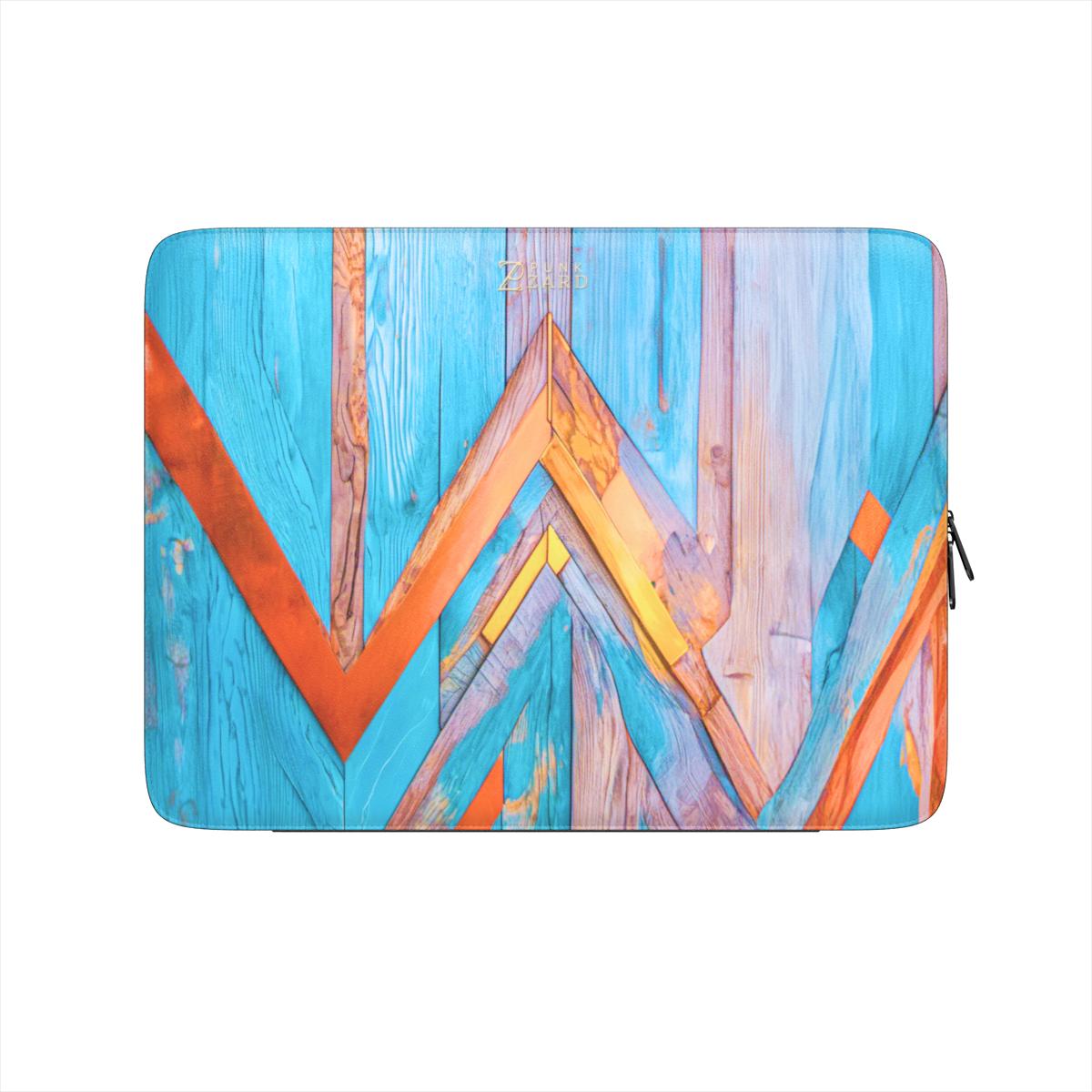 Design: Turquoise Rustic Wood