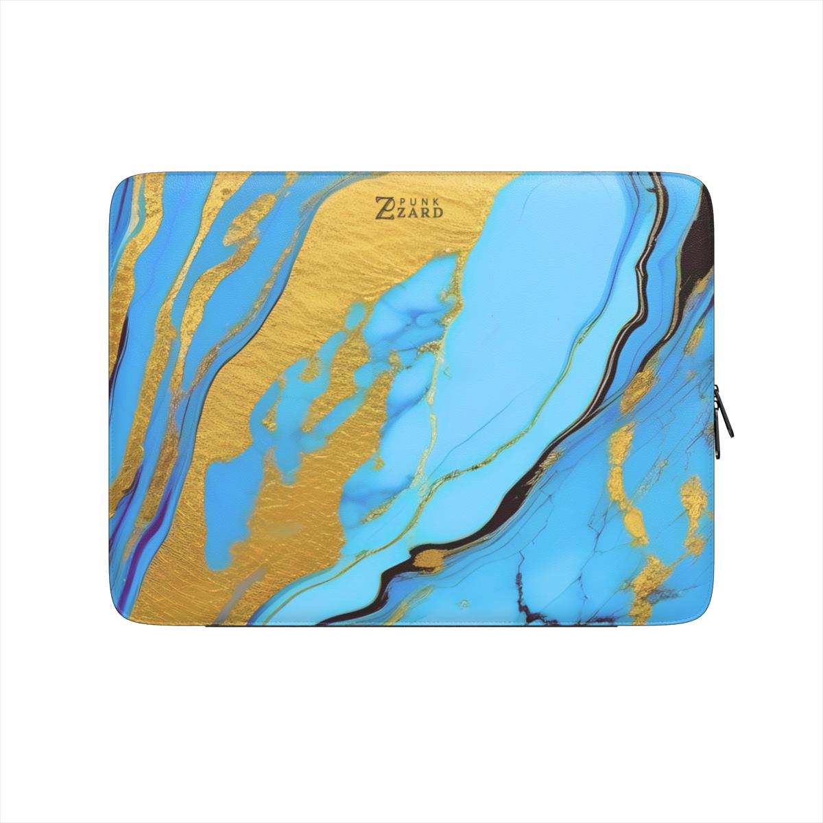 Design: Azure Golden Marble