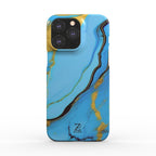 Azure Golden Marble