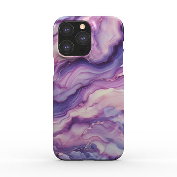 Phone snap case: Cosmic Purple Marble