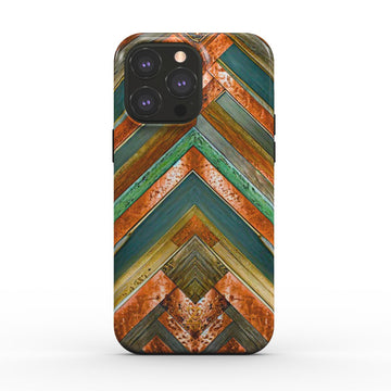 Phone tough case (MagSafe): Brass Copper Mirror