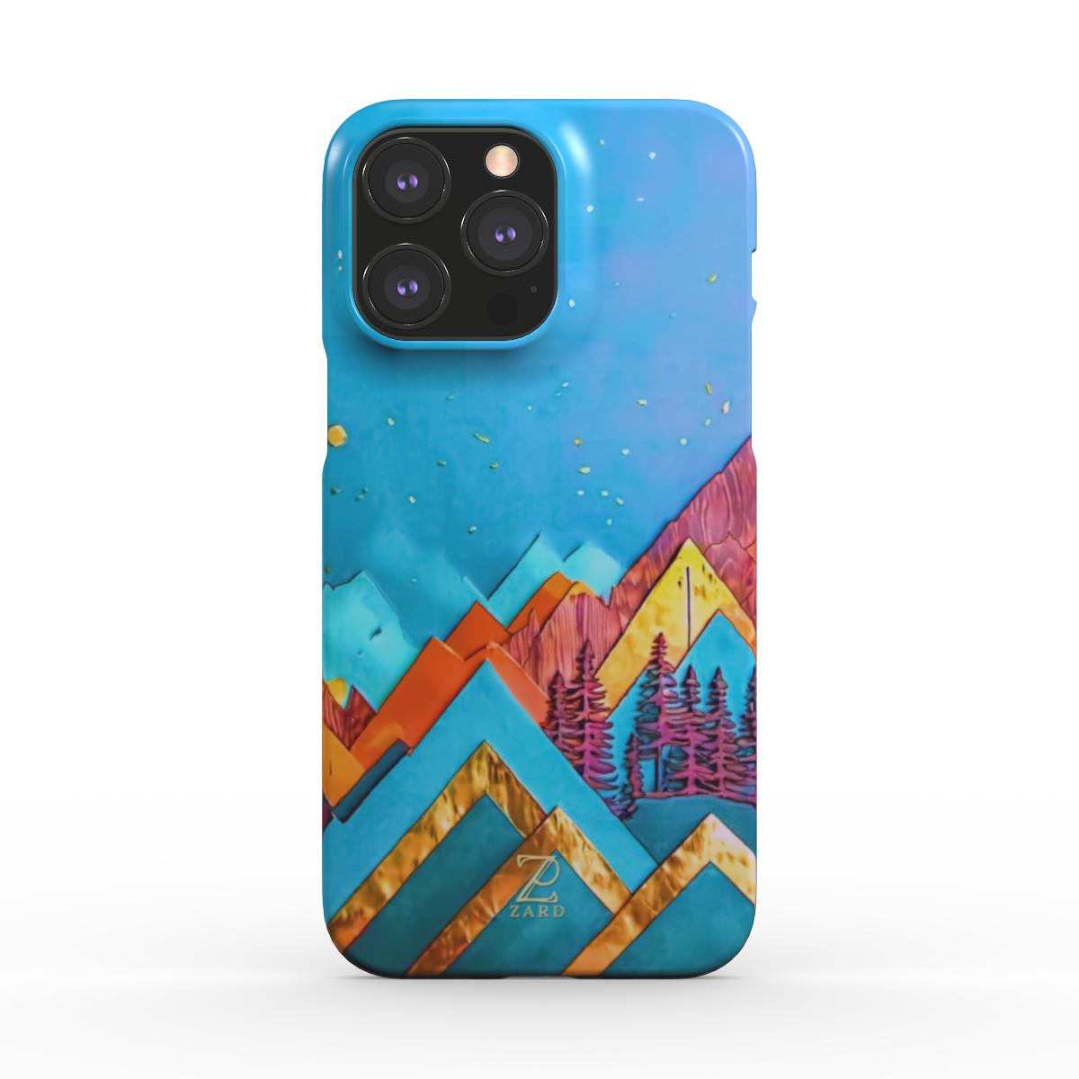 Phone snap case: Azure Mountains