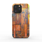 Amber Wood Mosaic