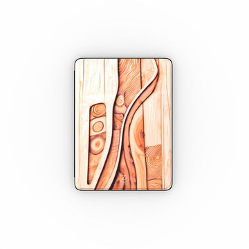 iPad case: Plywood Flow