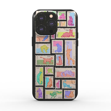 Phone tough case (MagSafe): Postal Paws