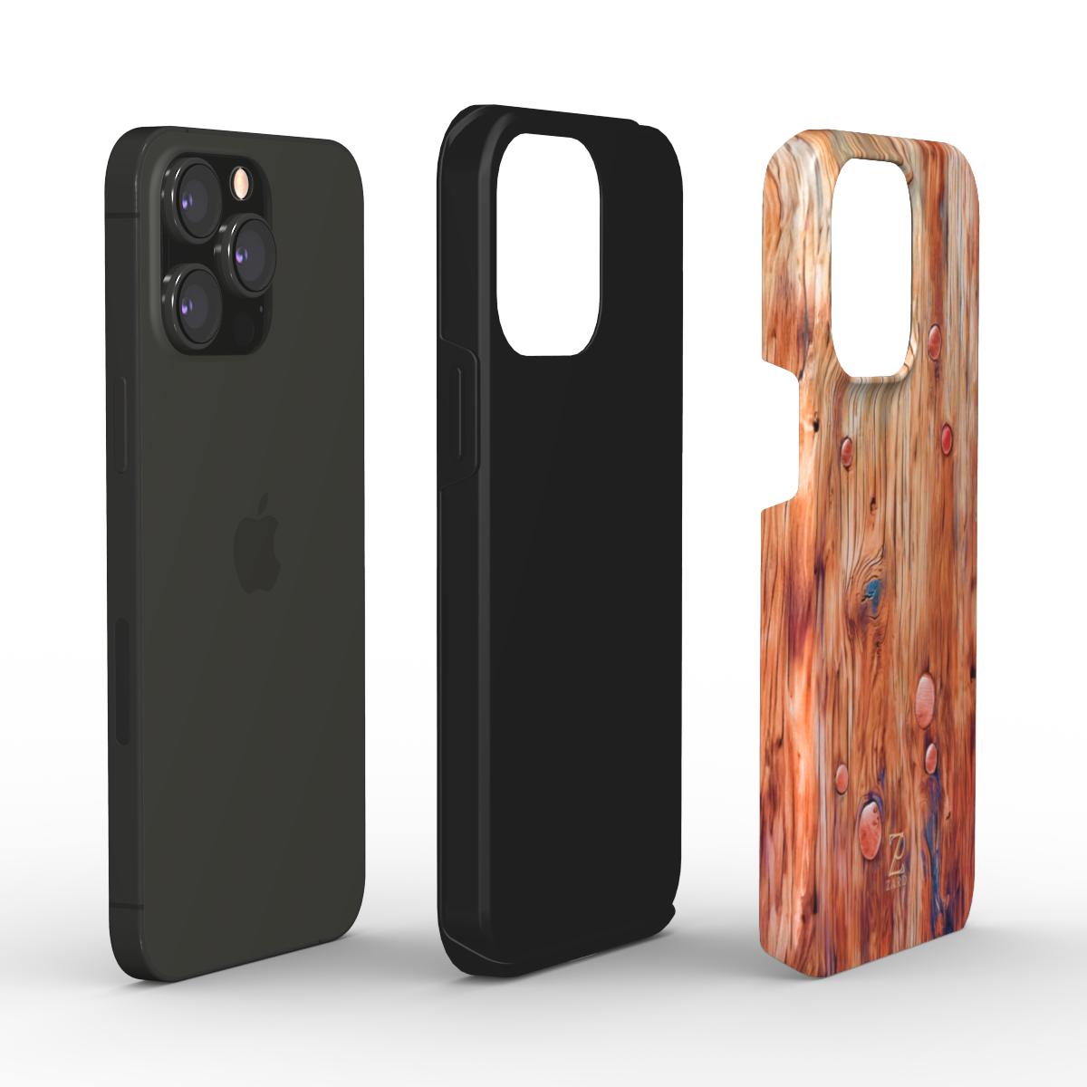 Phone tough case: Nailed Rustic Wood