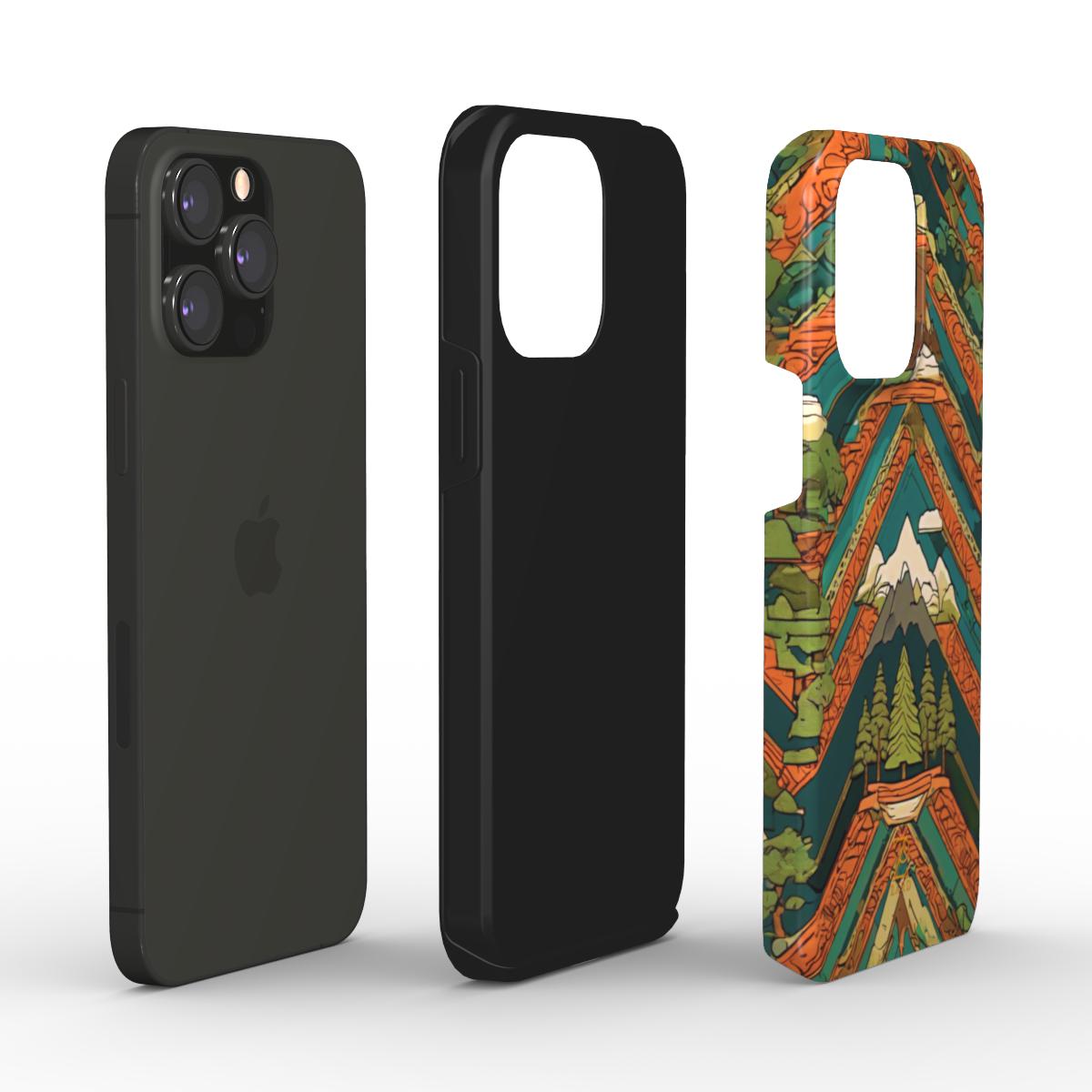 Phone tough case: Forest Mountain