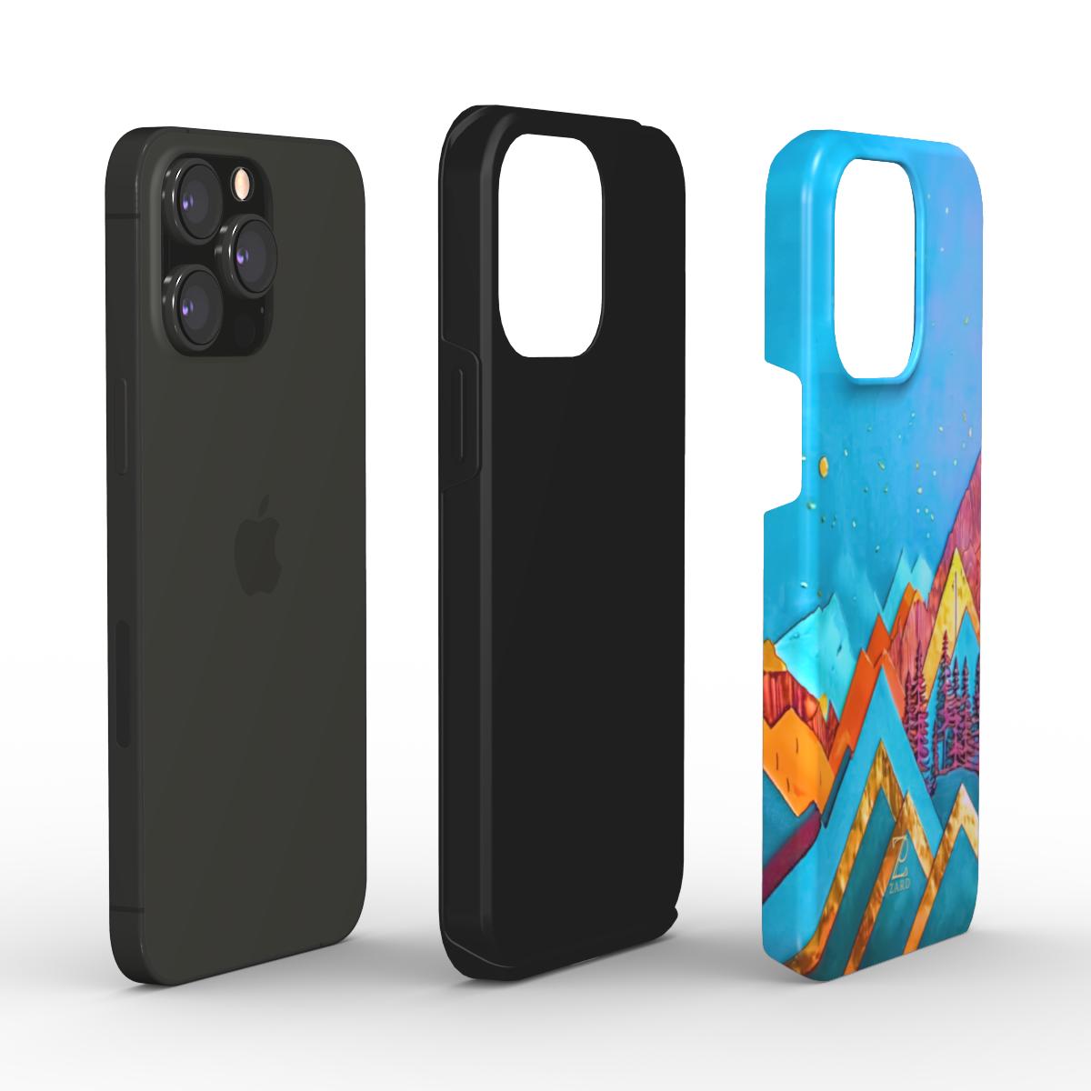 Phone tough case: Azure Mountains