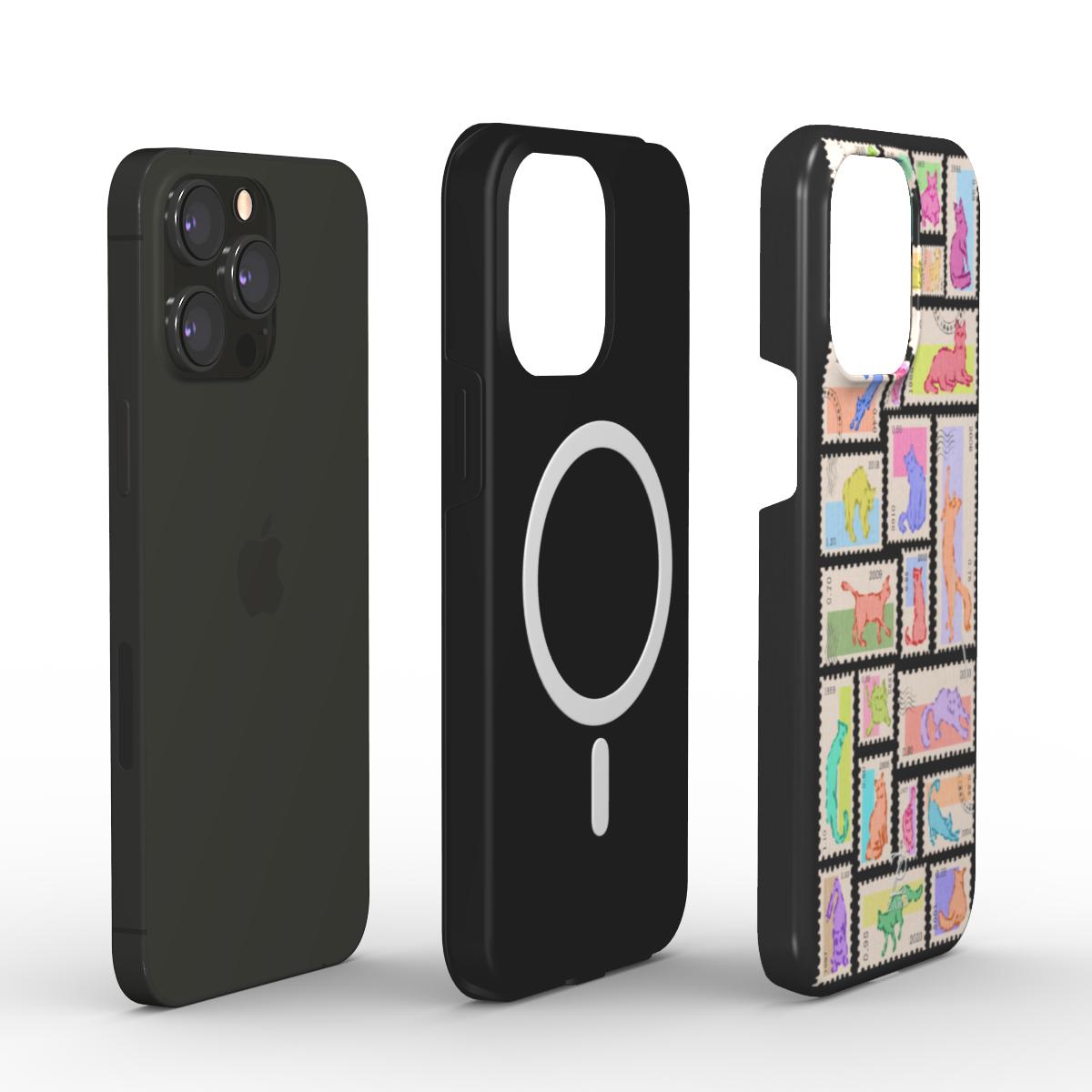 Phone tough case (MagSafe): Postal Paws