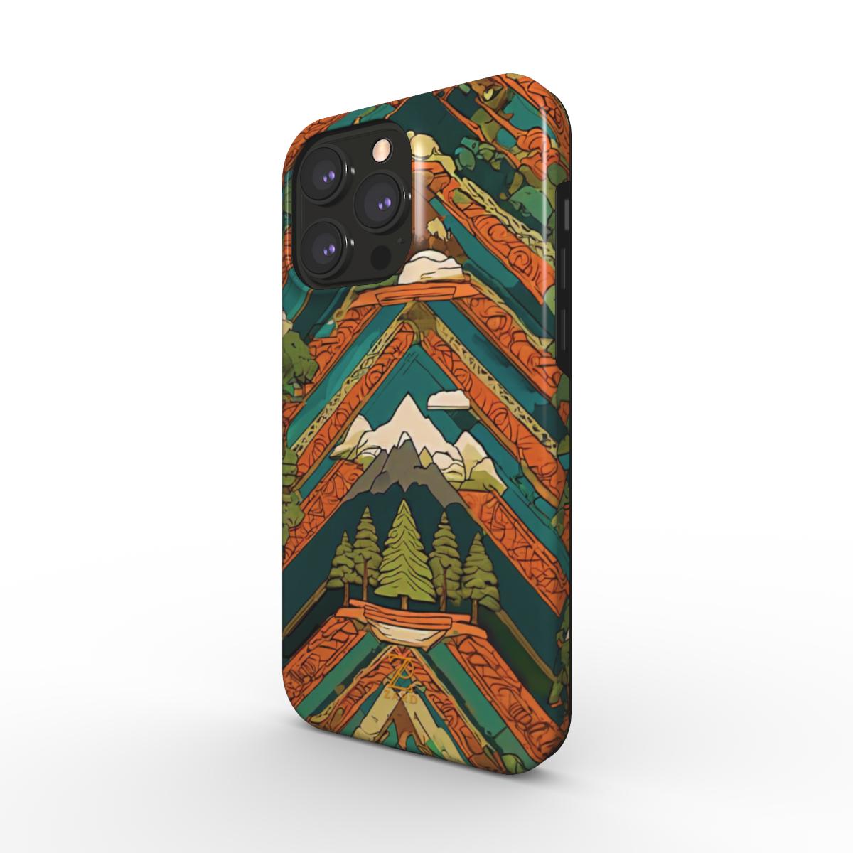 Phone tough case (MagSafe): Forest Mountain
