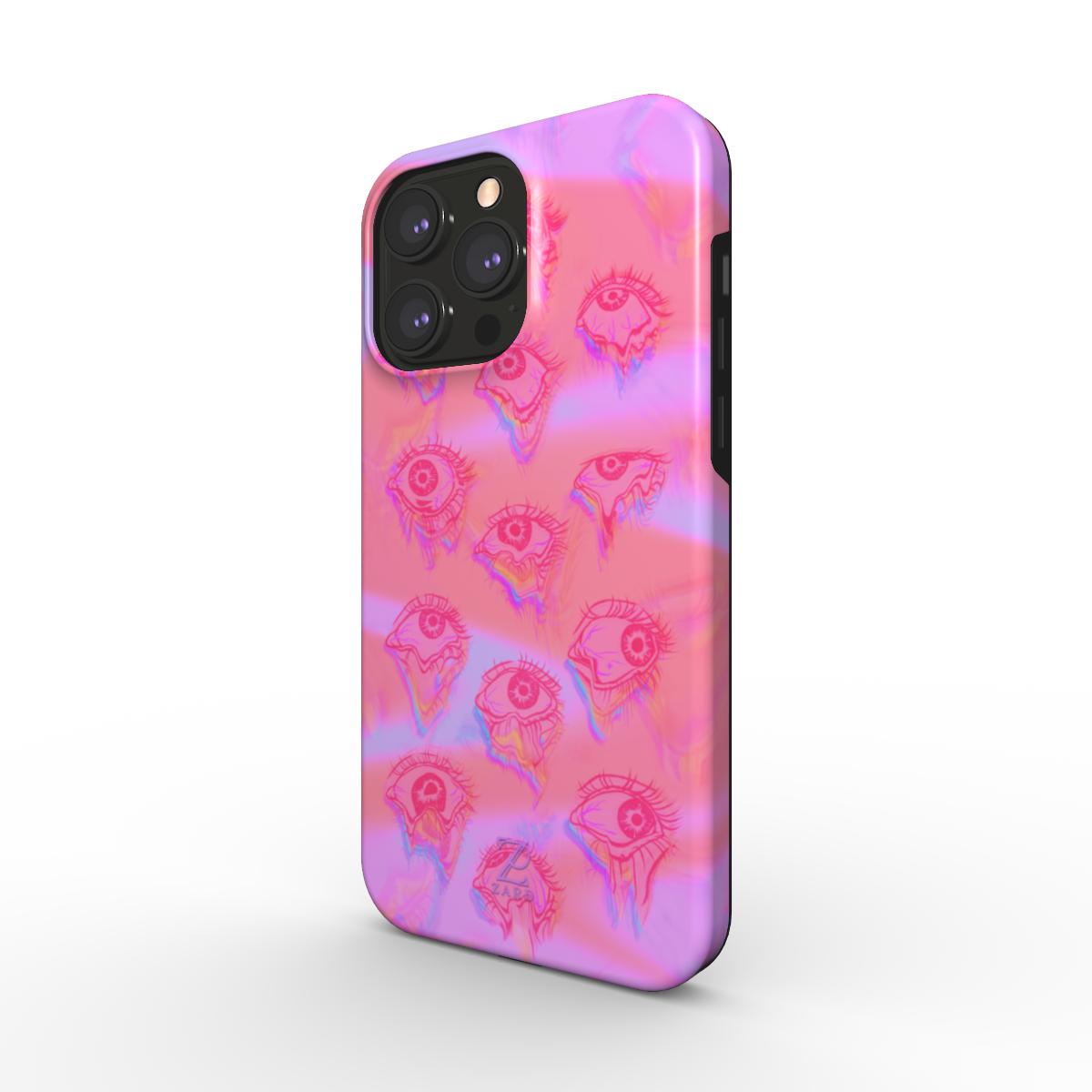 Phone tough case (MagSafe): Eyes Eyeing Eyes