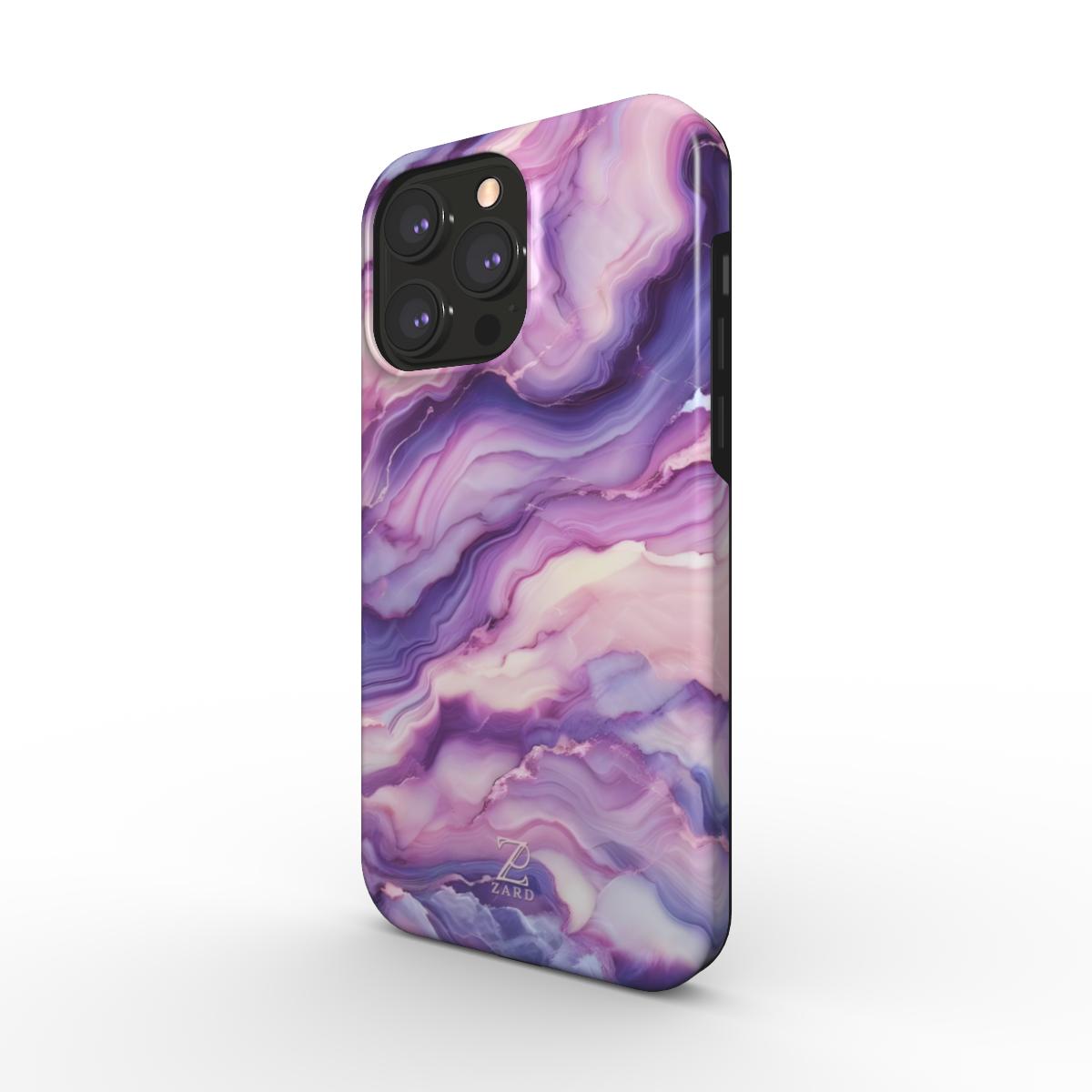 Phone tough case (MagSafe): Cosmic Purple Marble