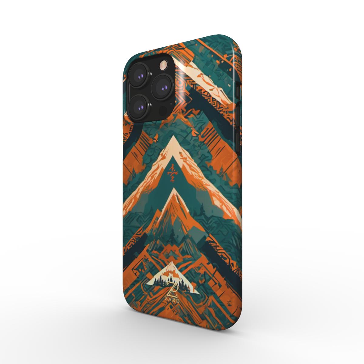 Phone snap case: Rust Mountain