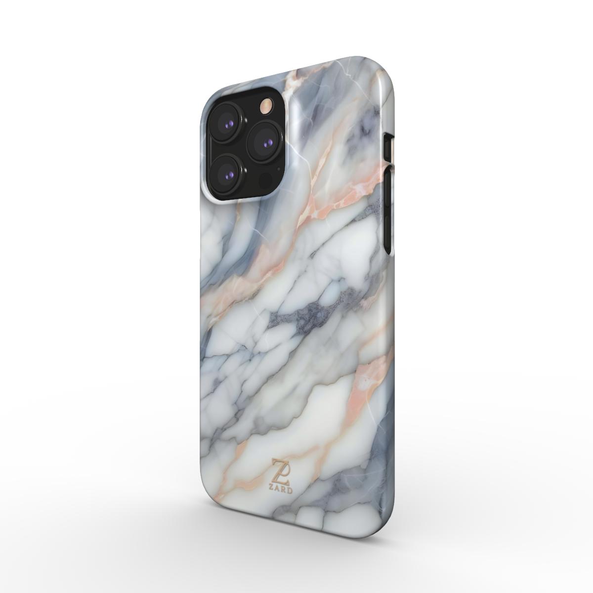 Phone snap case: Quartz Marble