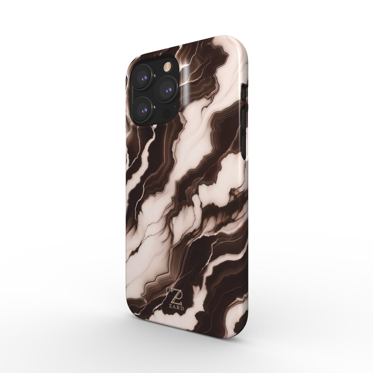Phone snap case: Onyx Marble