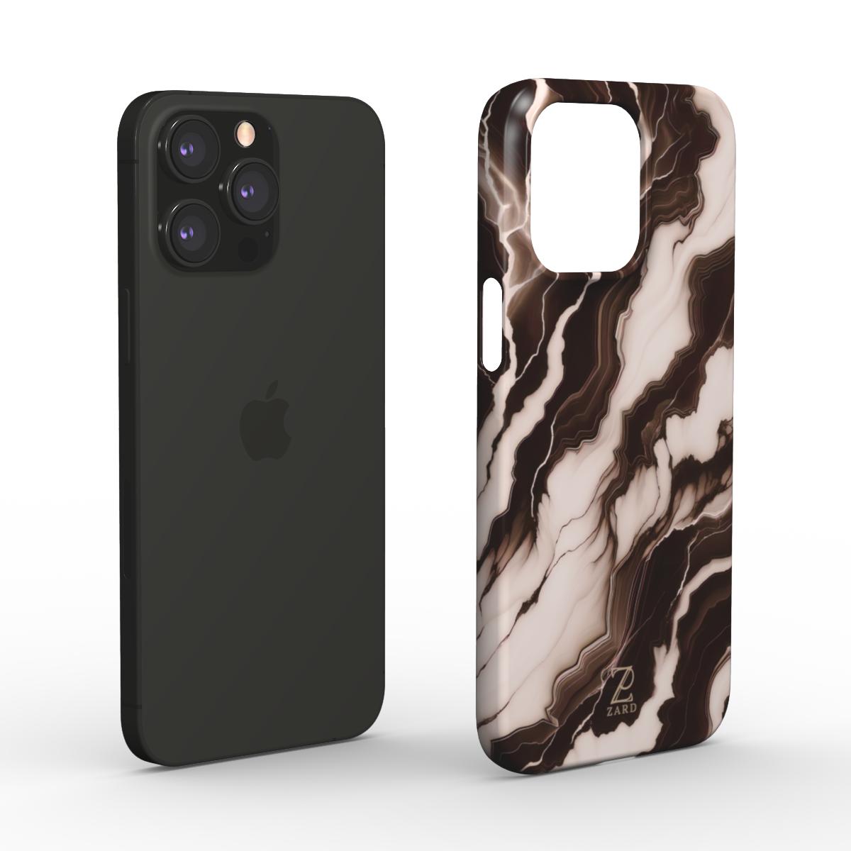Phone snap case: Onyx Marble