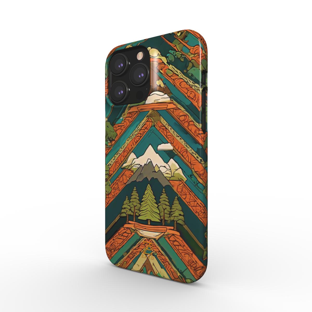 Phone snap case: Forest Mountain