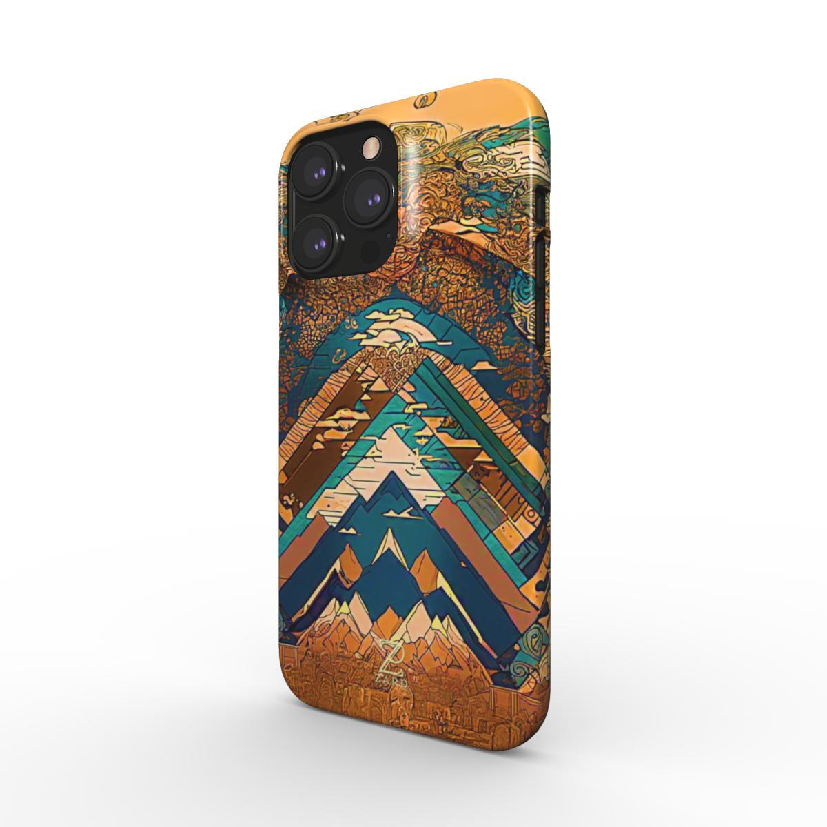 Phone snap case: Brass Mountain