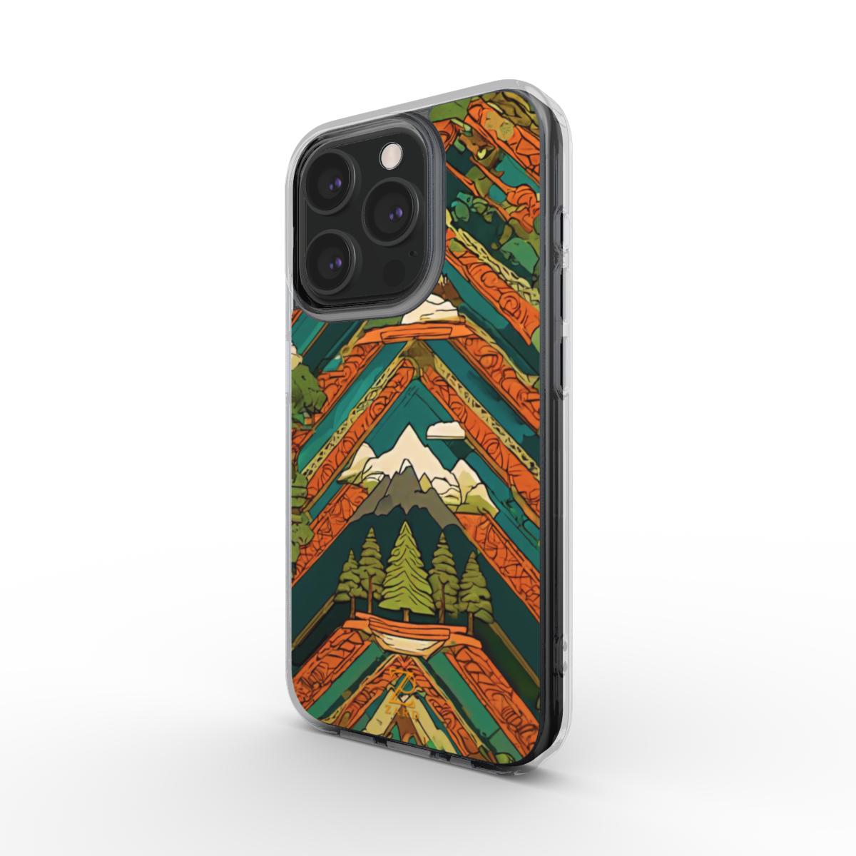 Phone clear case: Forest Mountain