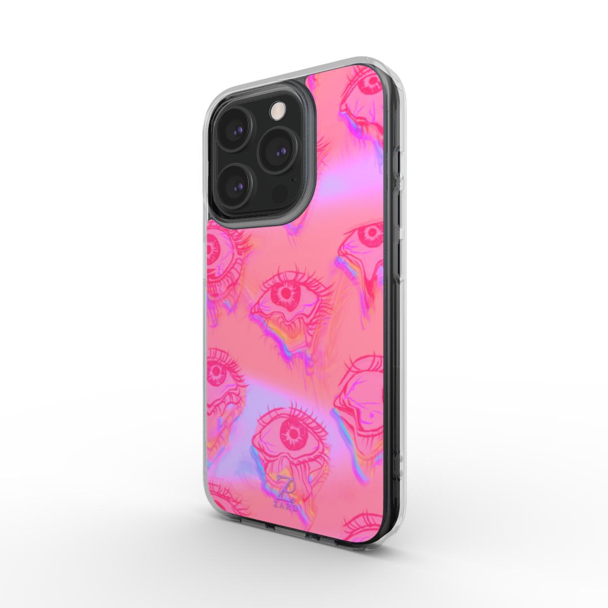Phone clear case: Eyes Eyeing Eyes