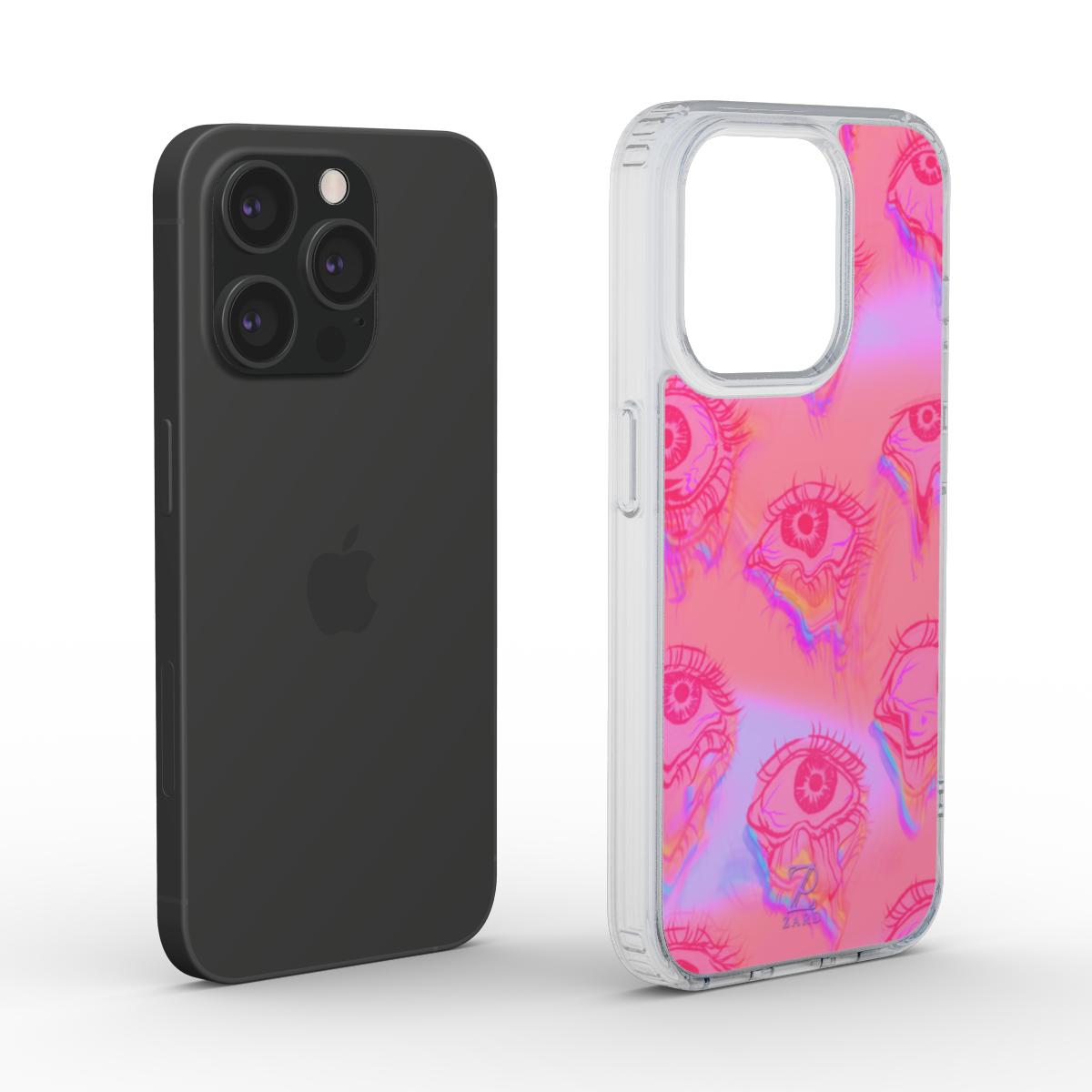 Phone clear case: Eyes Eyeing Eyes