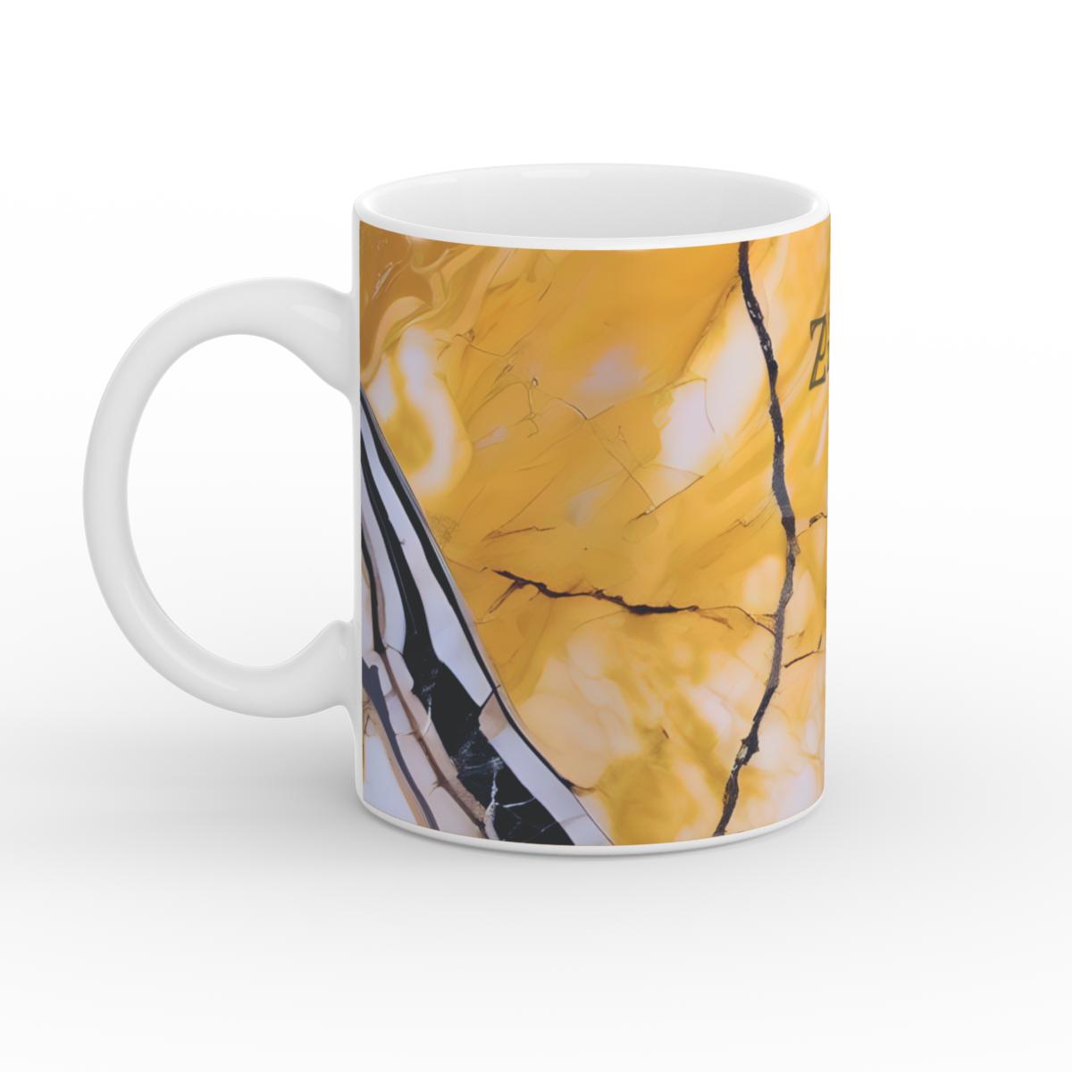 Mug: Yellow Marble