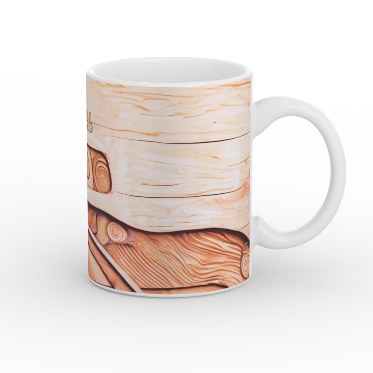 Mug: Plywood Flow
