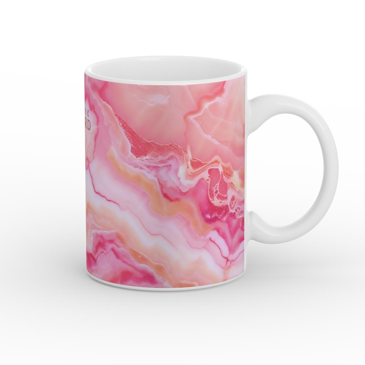 Mug: Pink Marble