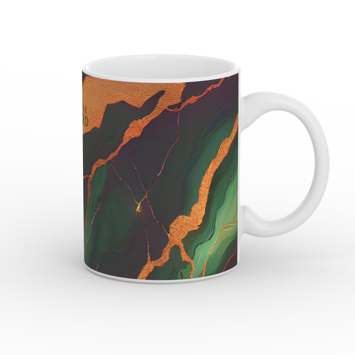 Mug: Moss Golden Marble