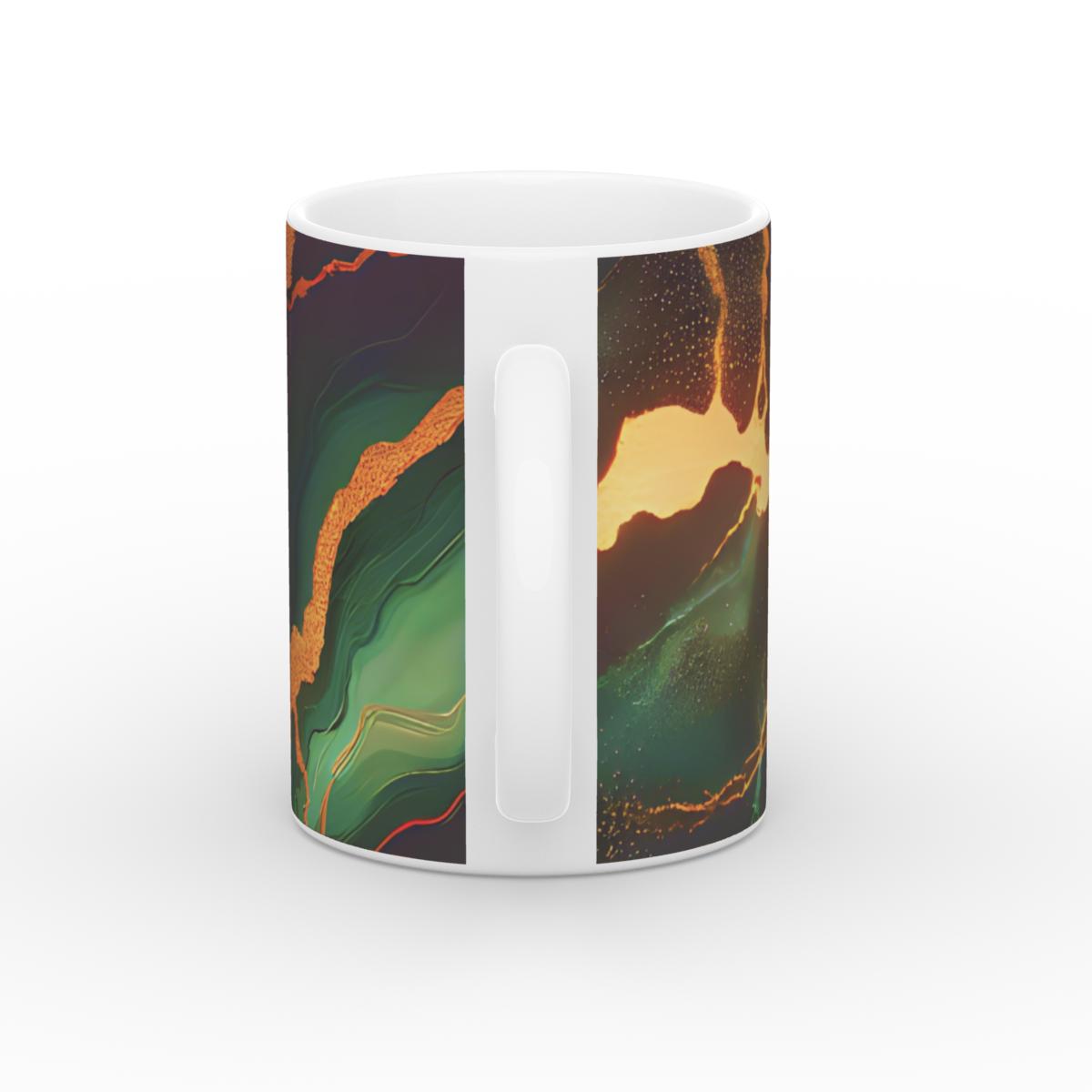 Mug: Moss Golden Marble