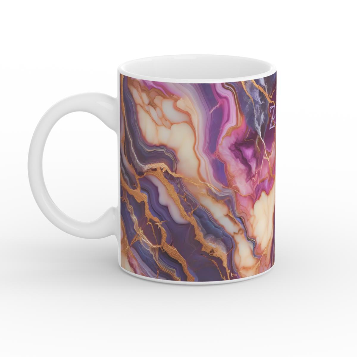 Mug: Fantasy Violet Marble