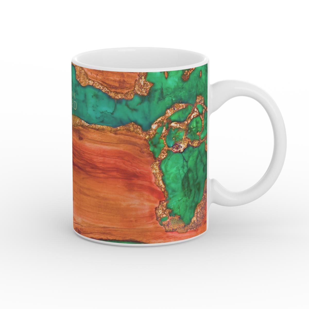 Mug: Emerald Gold Dust Timber