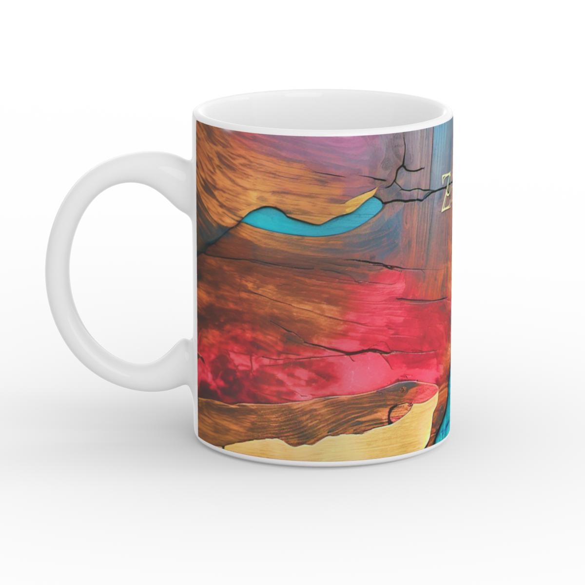 Mug: Emerald Crimson Timber