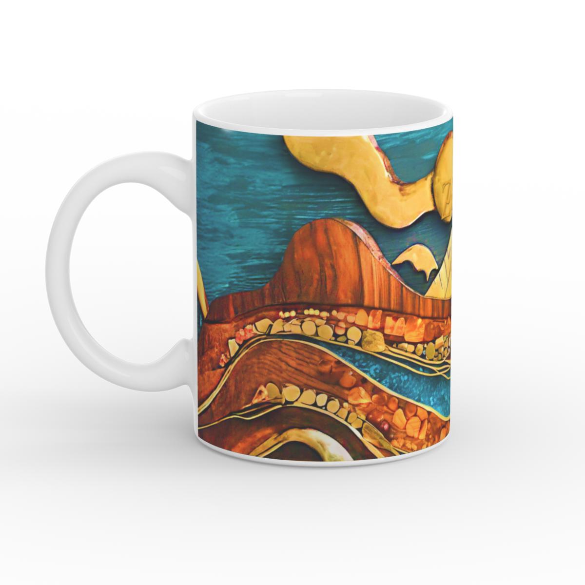 Mug: Emerald Amber Ocean
