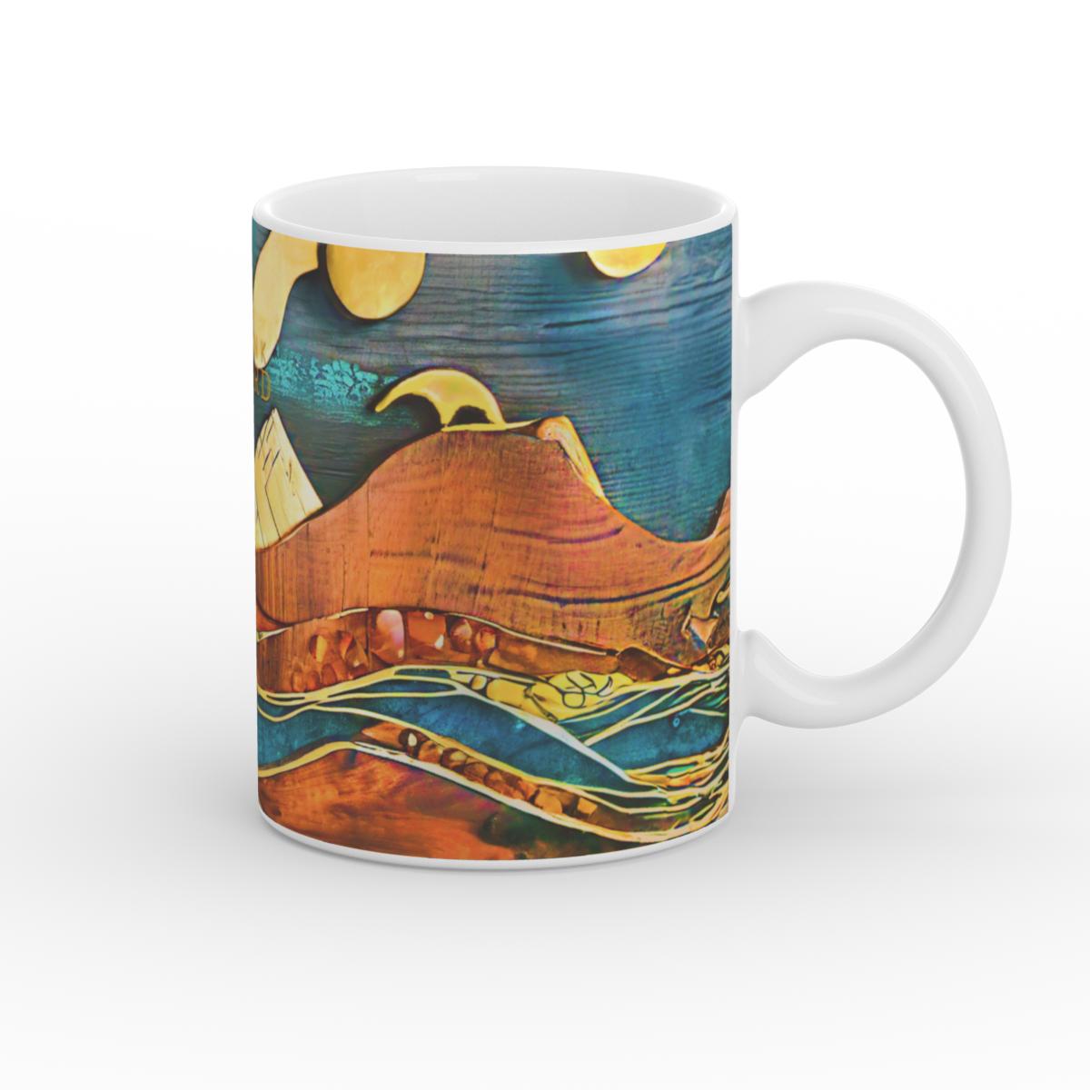 Mug: Emerald Amber Ocean