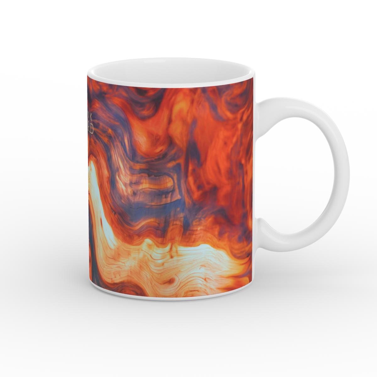 Mug: Burning Wood
