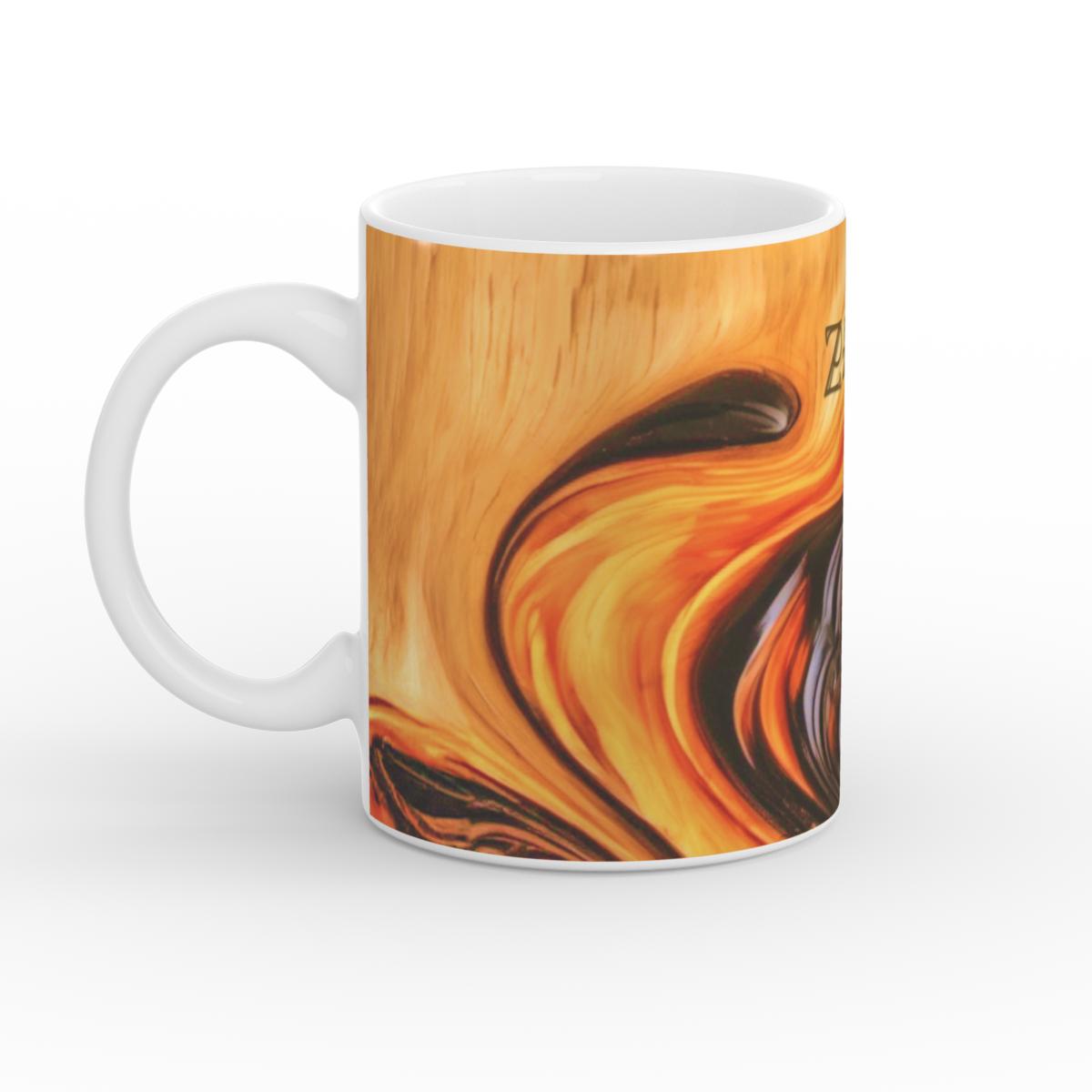 Mug: Bubble Magma Wood