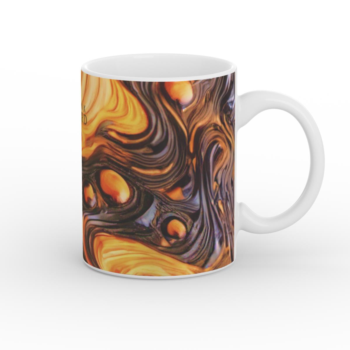 Mug: Bubble Magma Wood