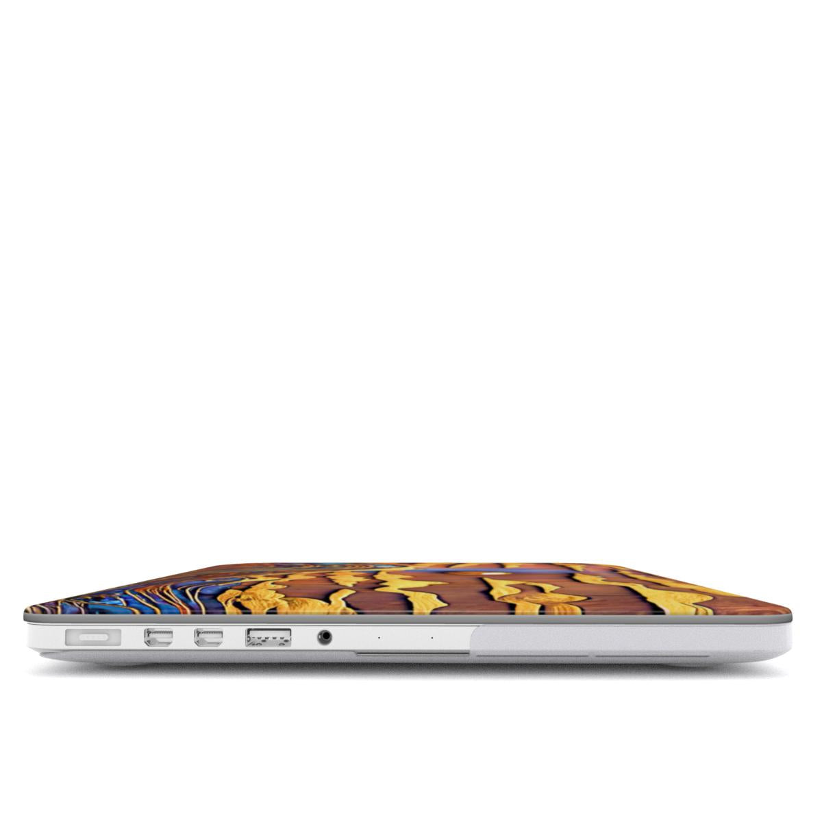 MacBook snap case: Sapphire Rustic Ocean
