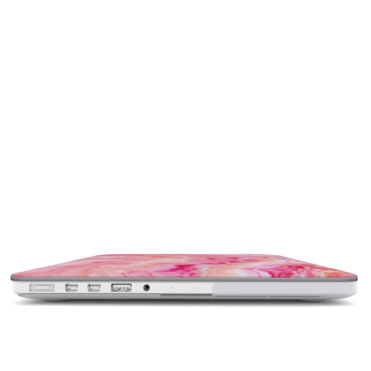 MacBook snap case: Pink Marble
