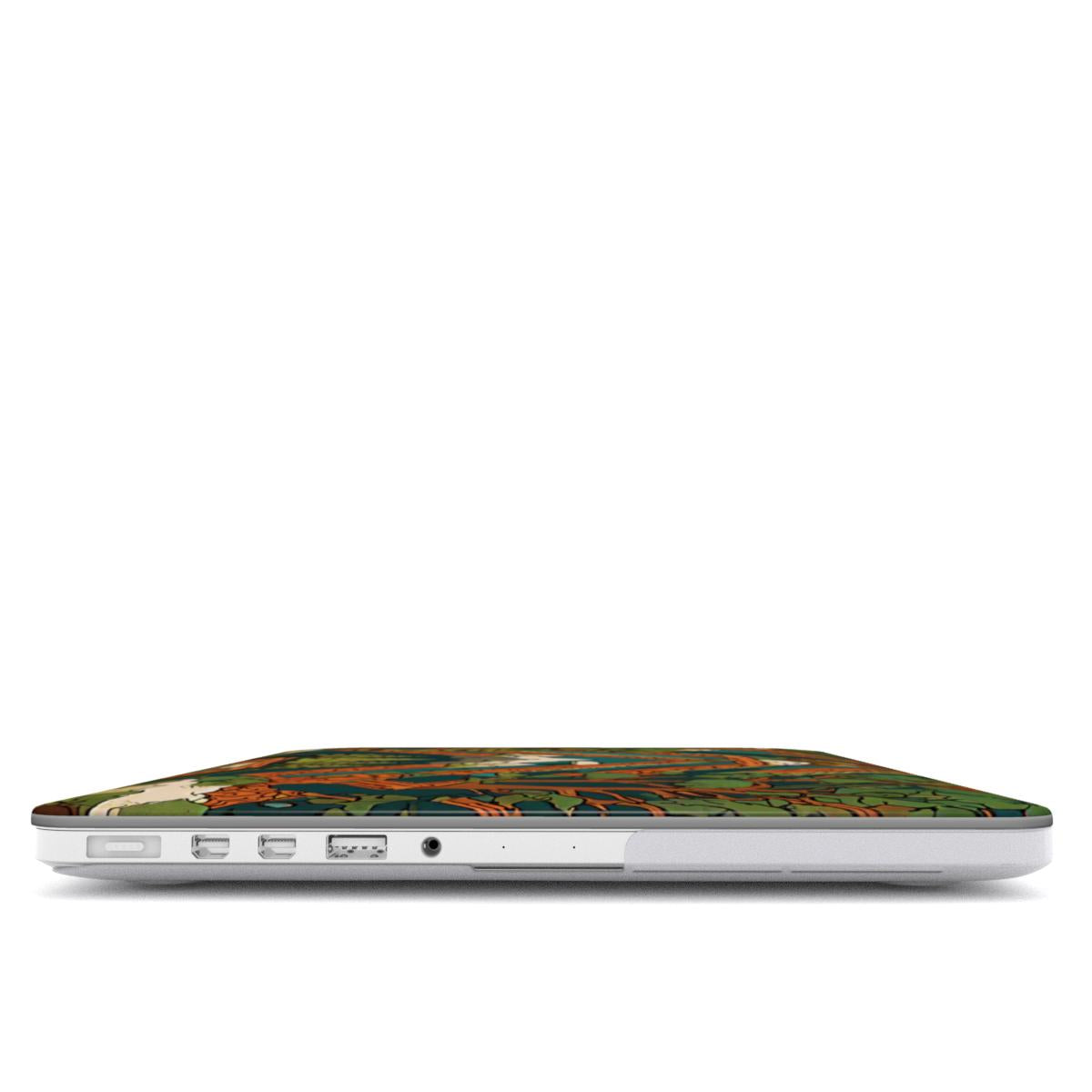MacBook snap case: Forest Mountain