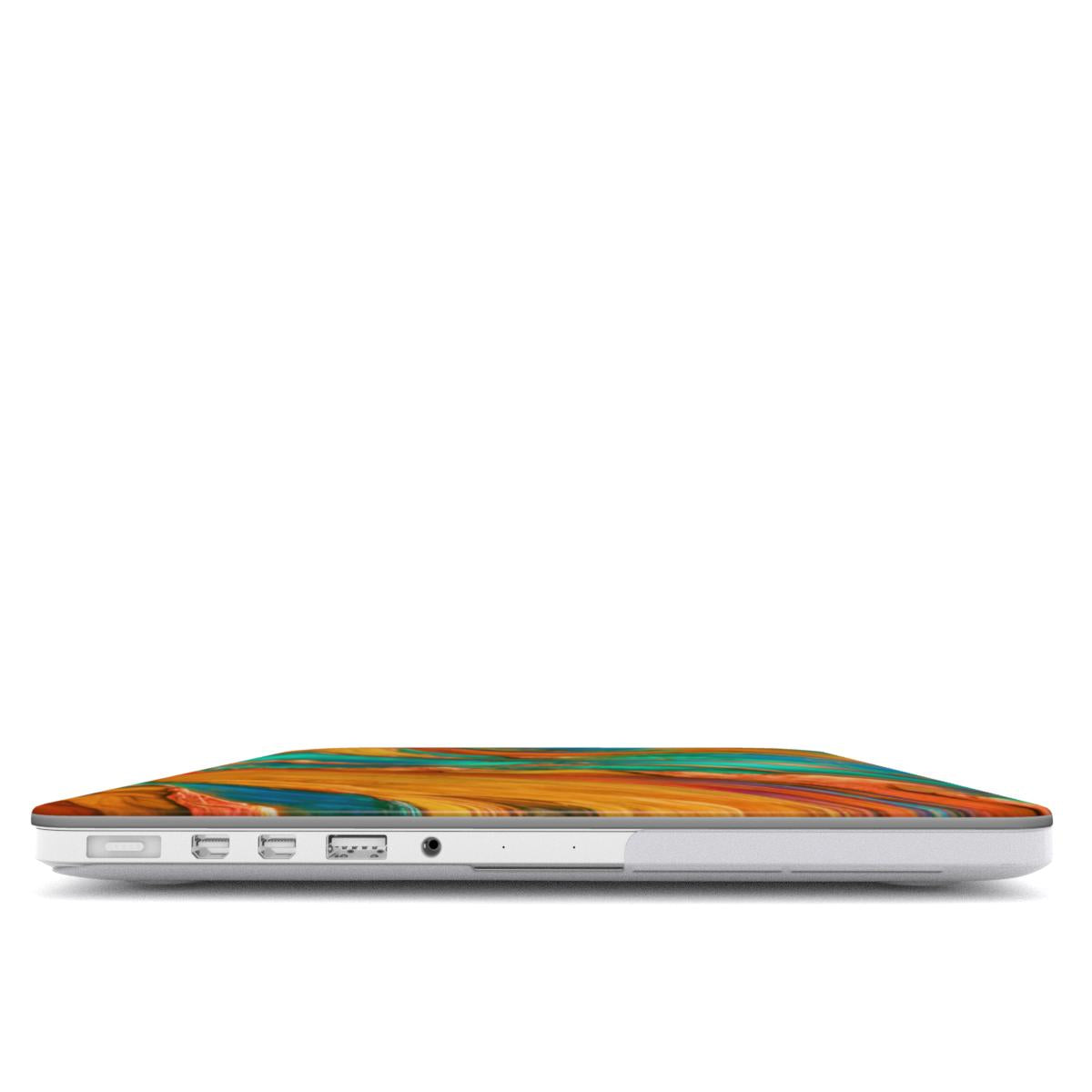 MacBook snap case: Emerald Copper Timber