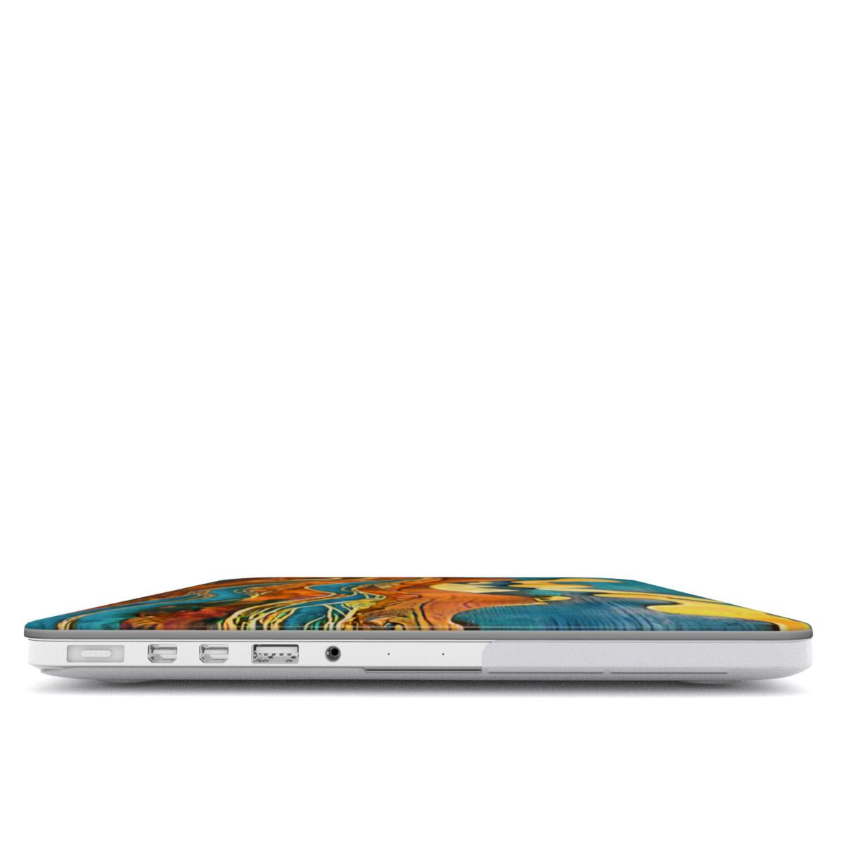 MacBook snap case: Emerald Amber Ocean