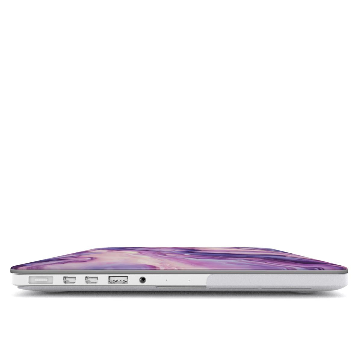 MacBook snap case: Cosmic Purple Marble