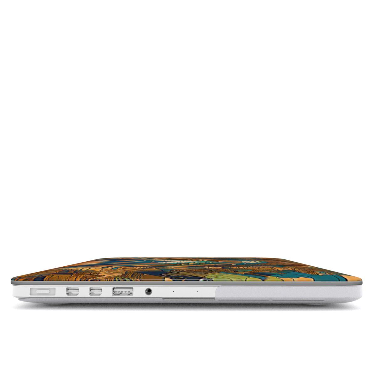 MacBook snap case: Brass Mountain